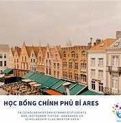 Học Bổng Chính Phủ Bỉ Ares