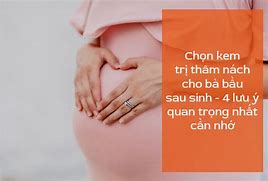 Kem Trị Thâm Nách Cho Bà Bầu