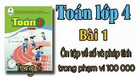 Toán 4 Cánh Diều Pdf Tập 1