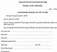 Trẻ Sơ Sinh Có Cần Nhập Hộ Khẩu Không